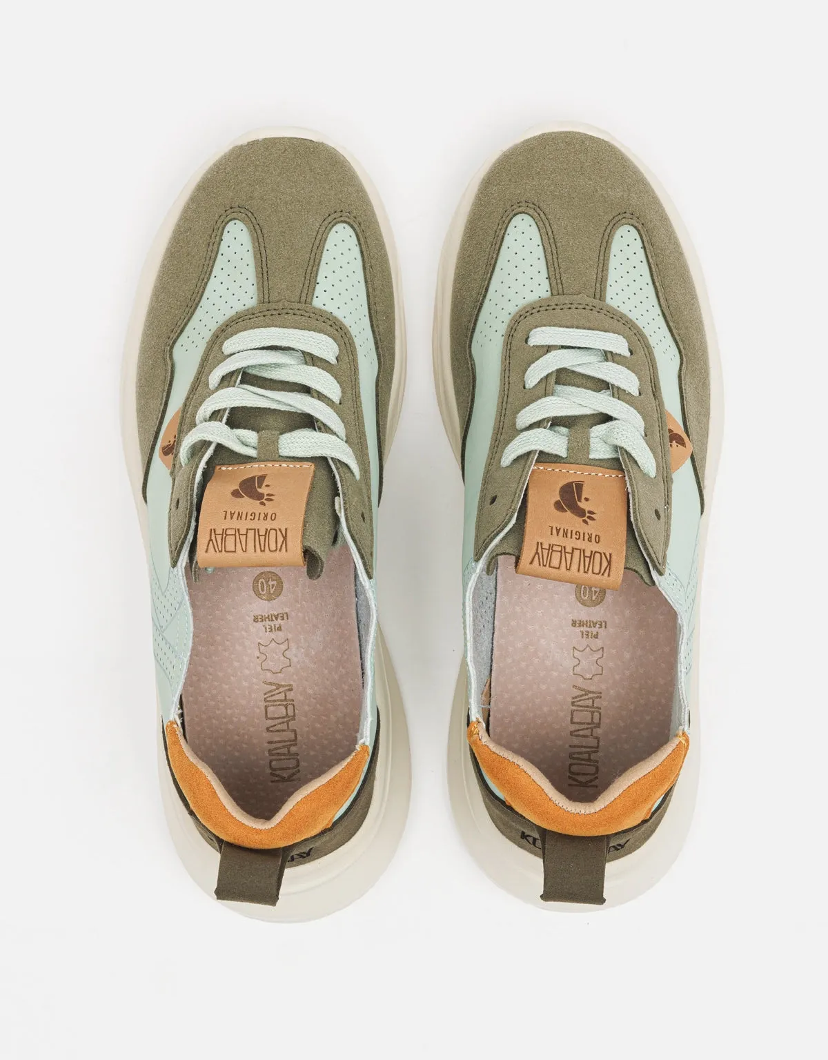 Mint Memory Foam Sneakers - Sprit