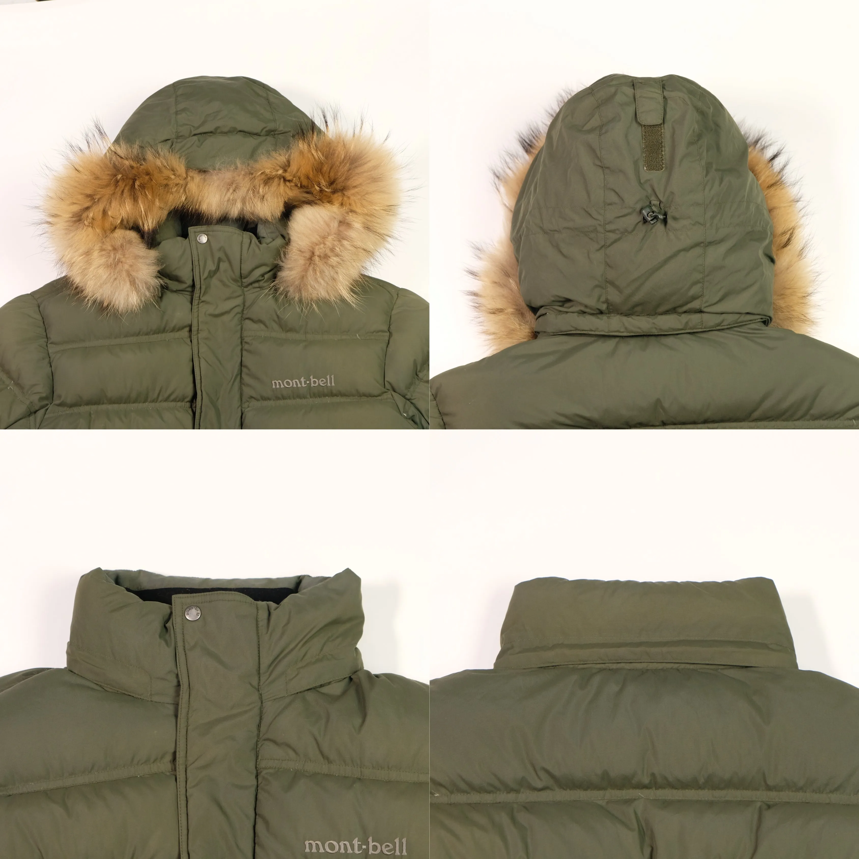 Montbell Vintage Puffer Parka Jacket Large