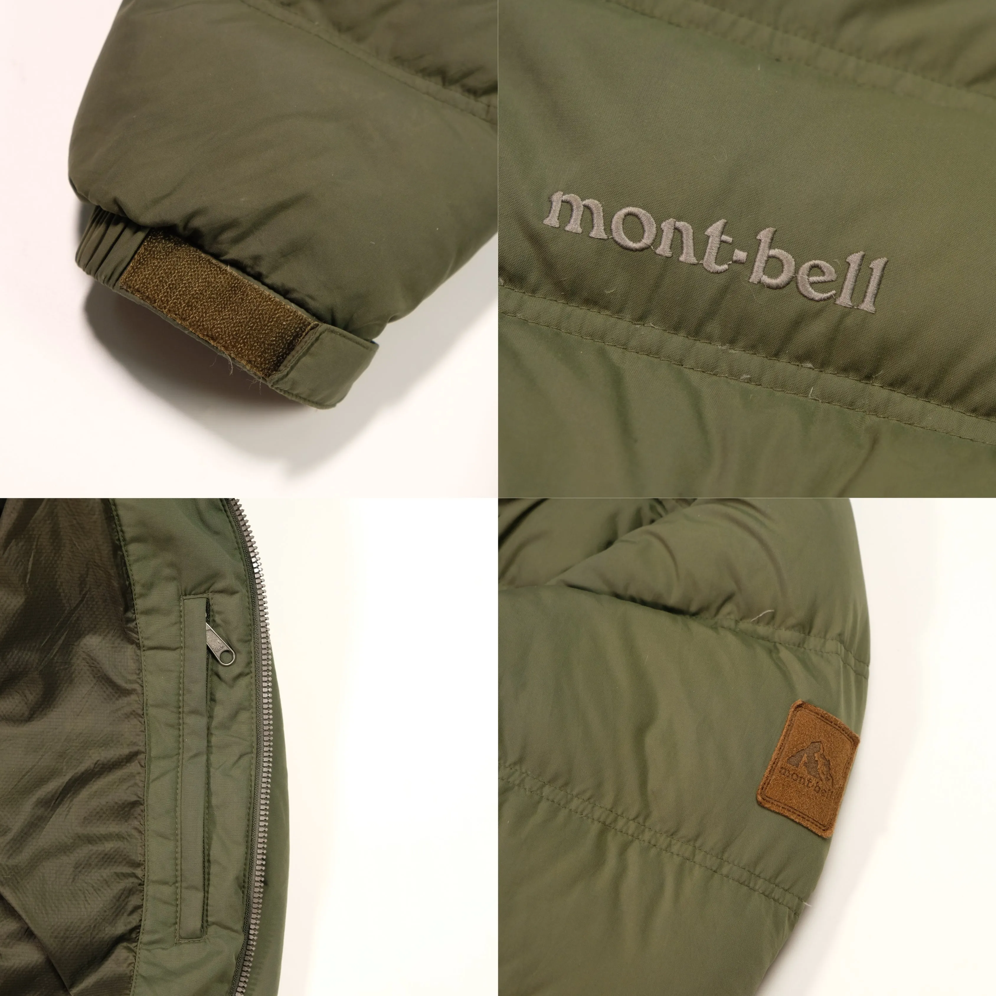 Montbell Vintage Puffer Parka Jacket Large