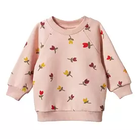 Nature Baby Emerson Sweater - Tulip Rose Dust