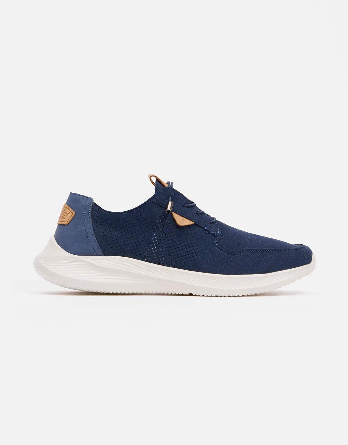 Navy Blue Memory Foam Sneakers - Dodge