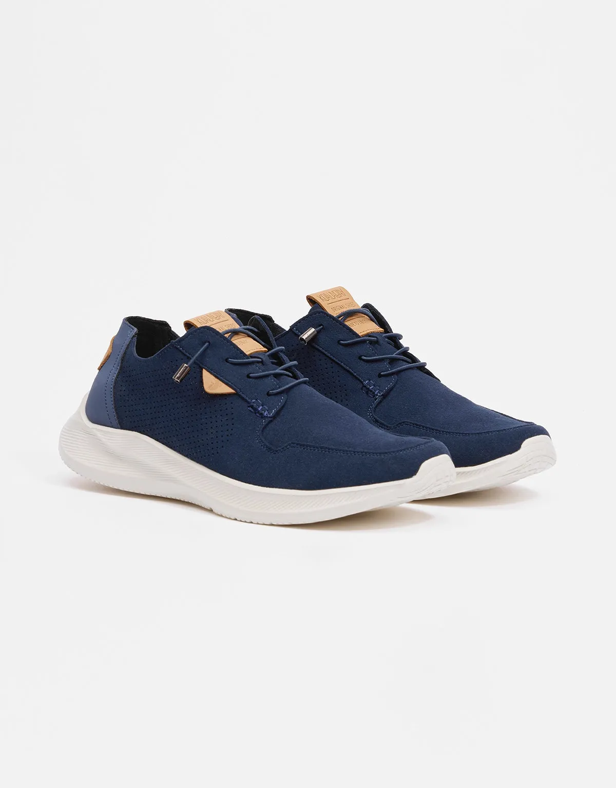 Navy Blue Memory Foam Sneakers - Dodge