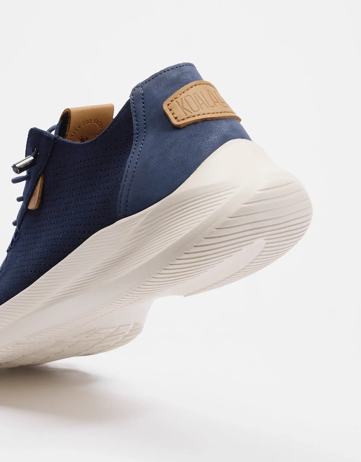 Navy Blue Memory Foam Sneakers - Dodge