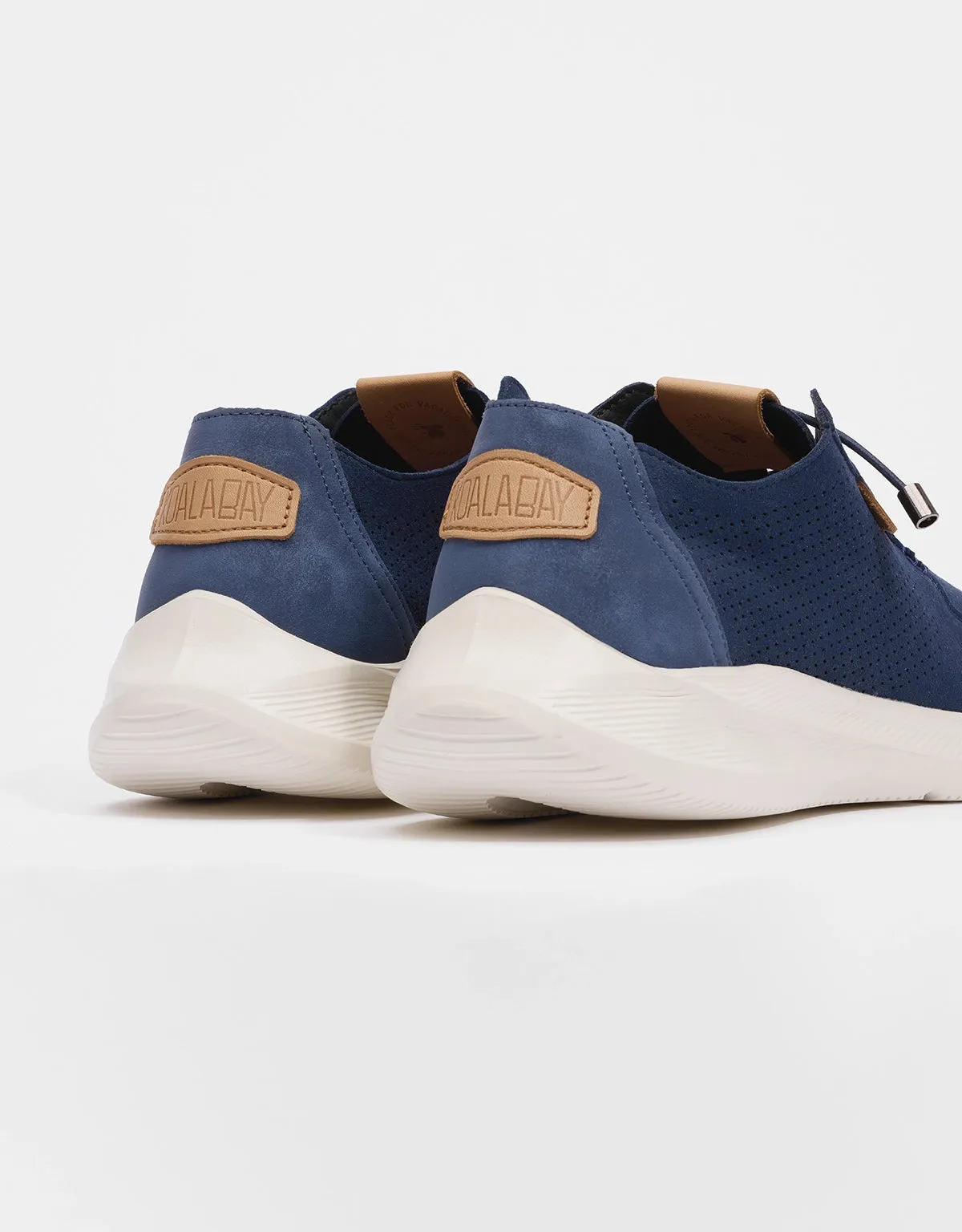 Navy Blue Memory Foam Sneakers - Dodge