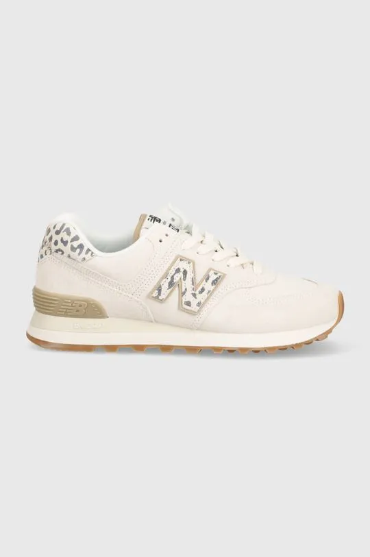 New Balance suede sneakers WL574XD2 beige color WL574XD2