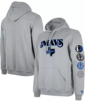 New Era Men's NBA Dallas Mavericks Big & Tall 2023/24 City Edition Jersey Pullover Hoodie