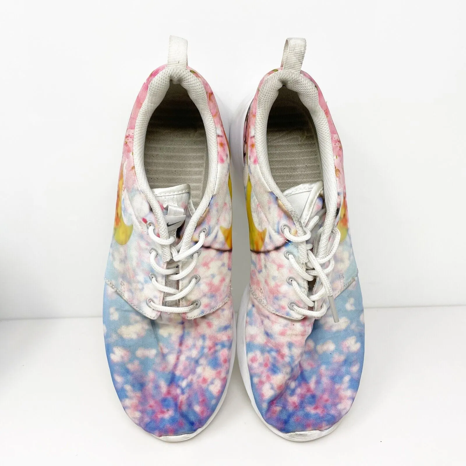 Nike Womens Roshe One 819960-100 Multicolor Running Shoes Sneakers Size 9