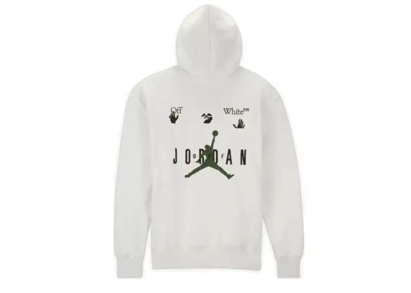 Off-White x Jordan Hoodie White