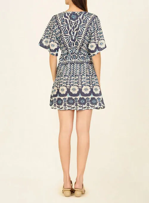 Omika Pia Mini Caftan Resort Dress