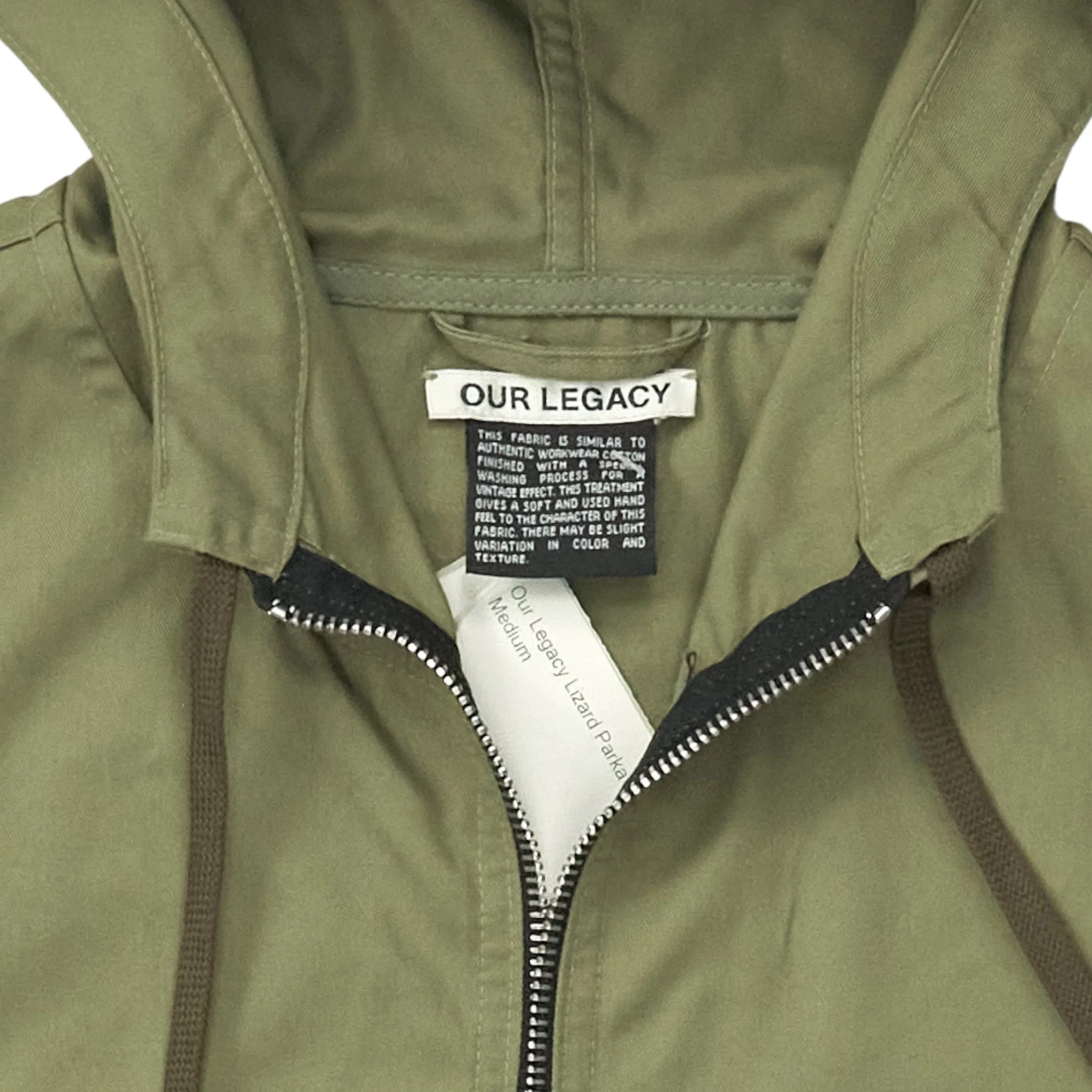 Our Legacy Green Lizard Parka