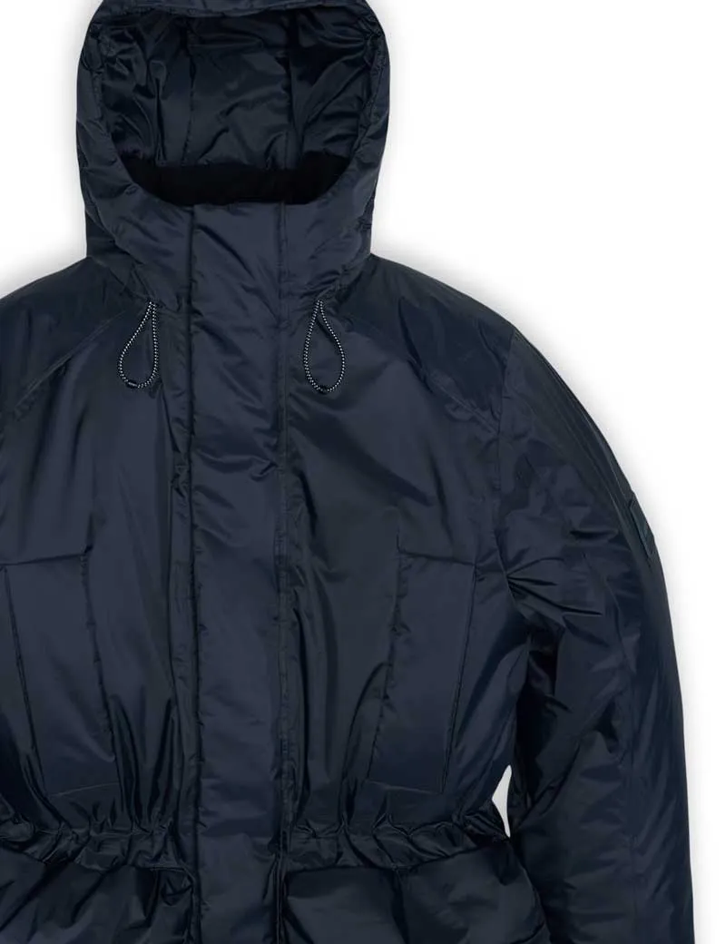 Rains Vardo Parka Coat Navy