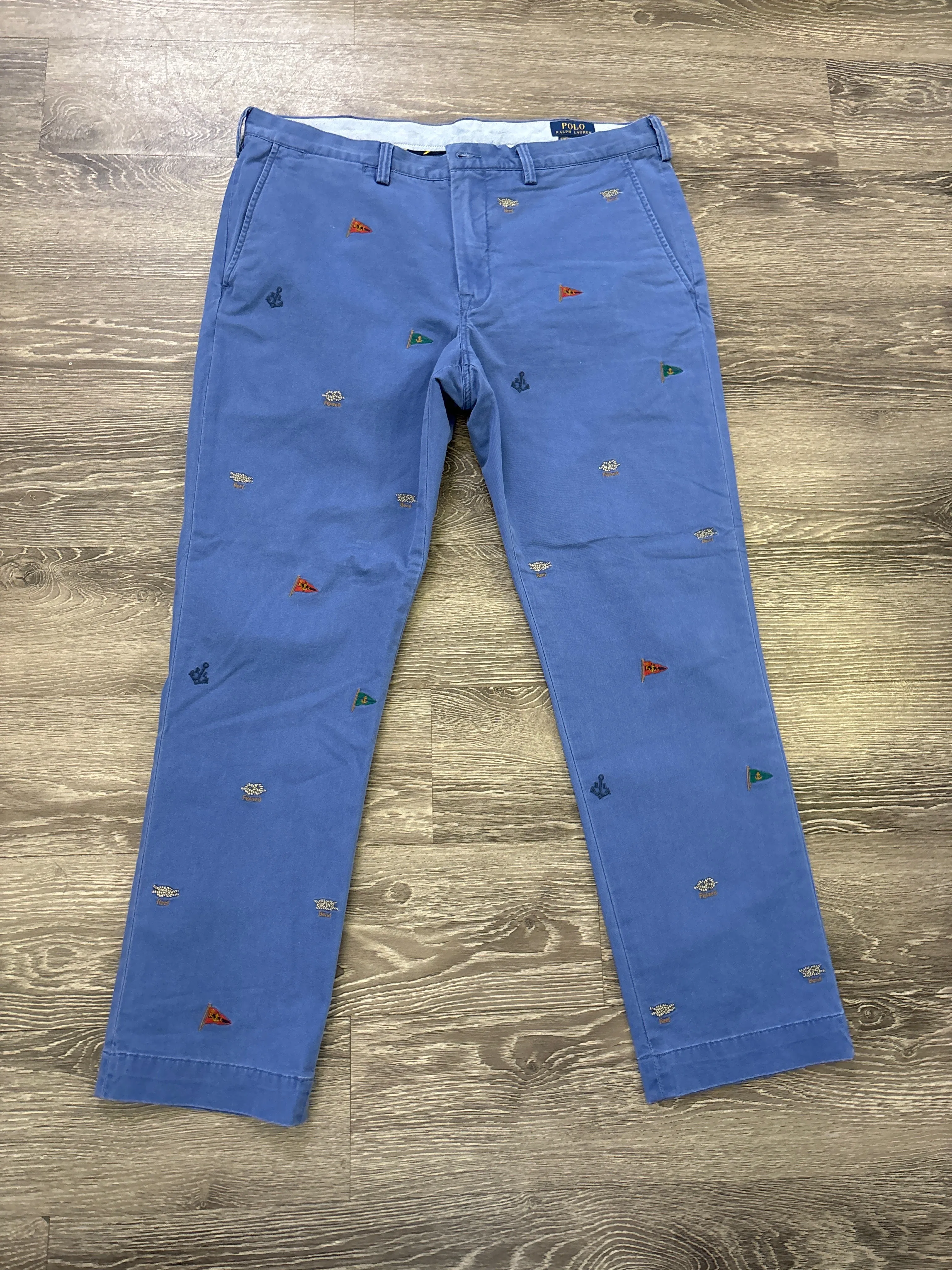 Ralph Lauren Embroidered Print Men’s Pants - Size 36