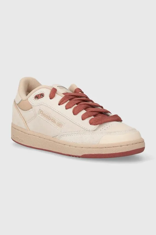 Reebok Classic suede sneakers Club C Bulc beige color 100074473