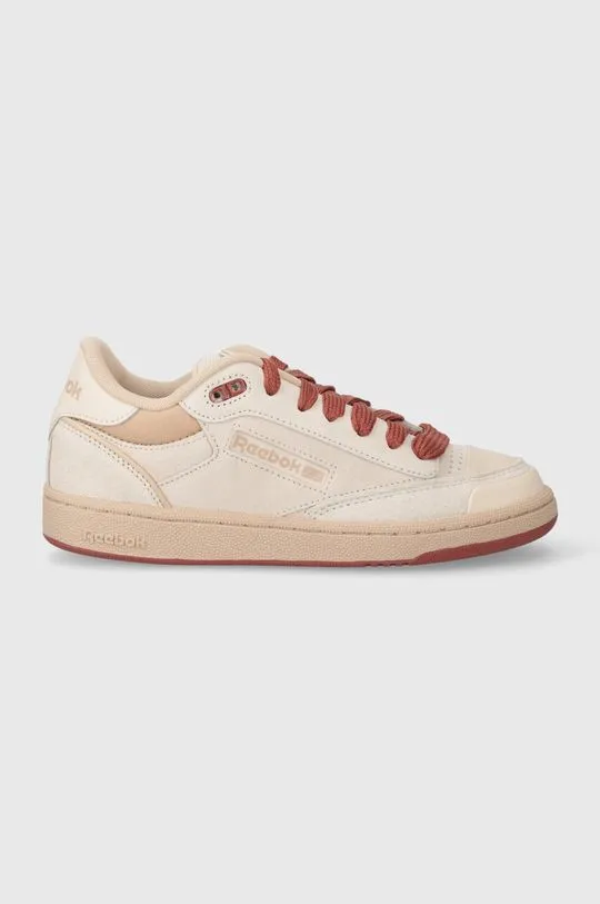 Reebok Classic suede sneakers Club C Bulc beige color 100074473