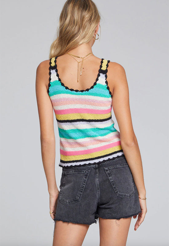 Saltwater Luxe - Neely Sweater Tank Multi