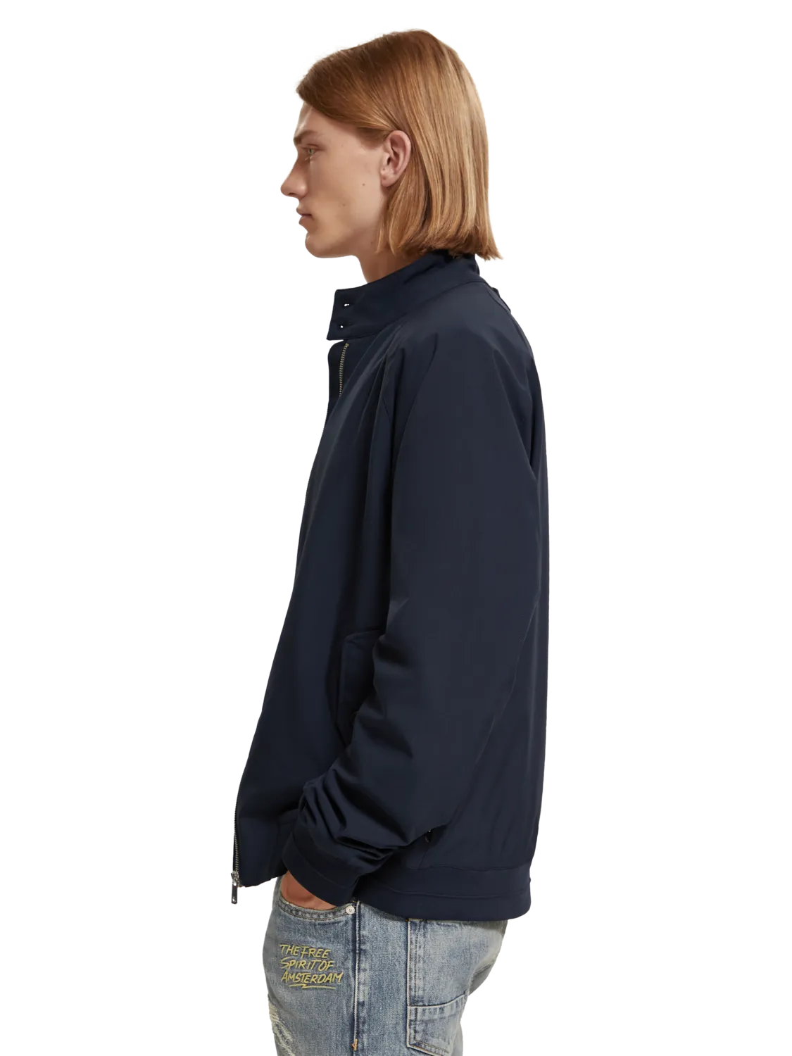 Scotch & Soda - Harrington Classic Soft Shell Jacket - Night