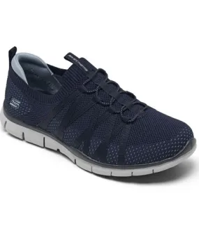 Skechers Women's Gratis Chic Newness Wide Width Walking Sneakers from Finish Line