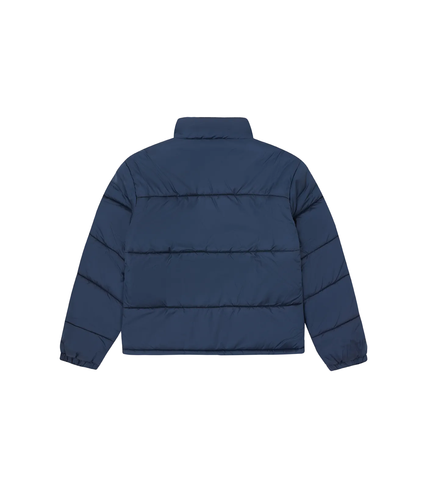 SMALL ARCH LOGO PUFFER JACKET - NAVY