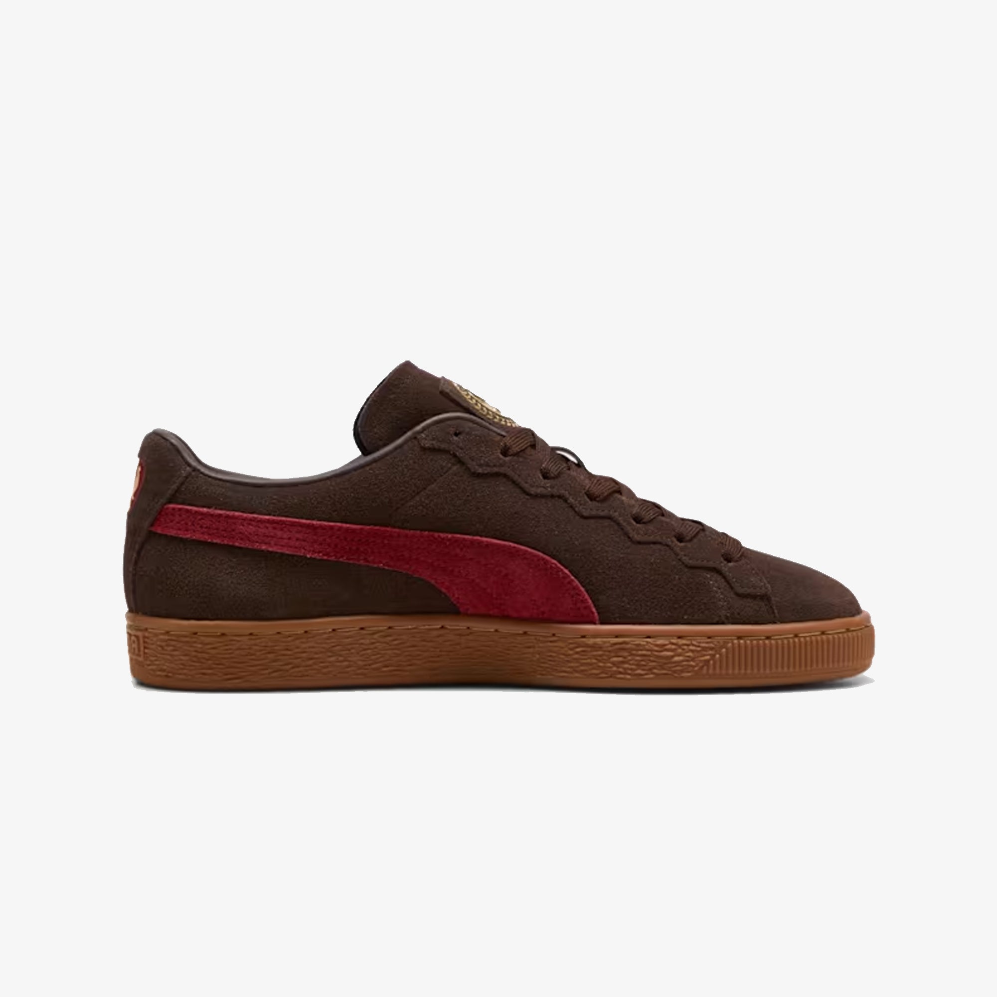 STAPLE B SUEDE 'DARK CHOCOLATE-RHUBARB'