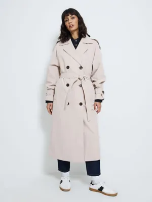 Stone Trench Coat | Women | George at ASDA