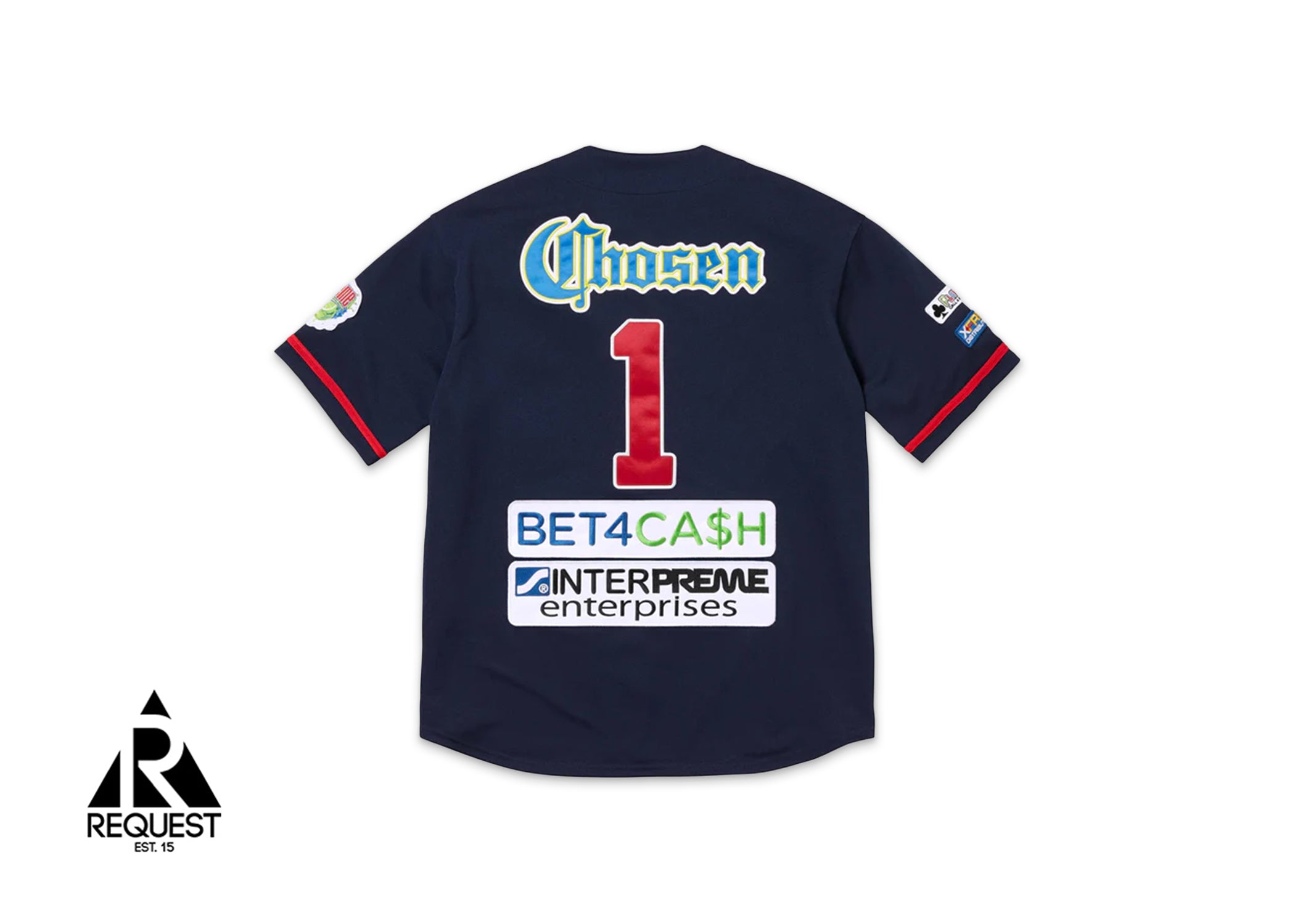 Supreme Chosen One Baseball Jersey “Navy”