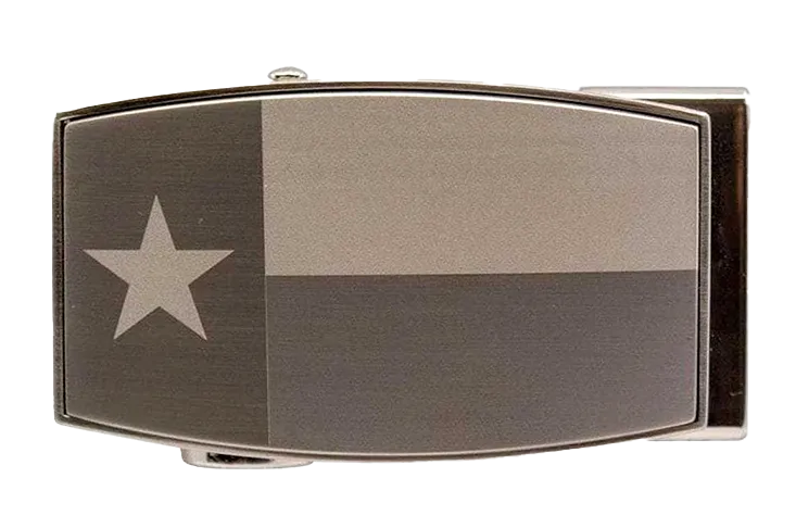 Texas Pewter Aston Dress Buckle, Fits 1 3/8 Straps