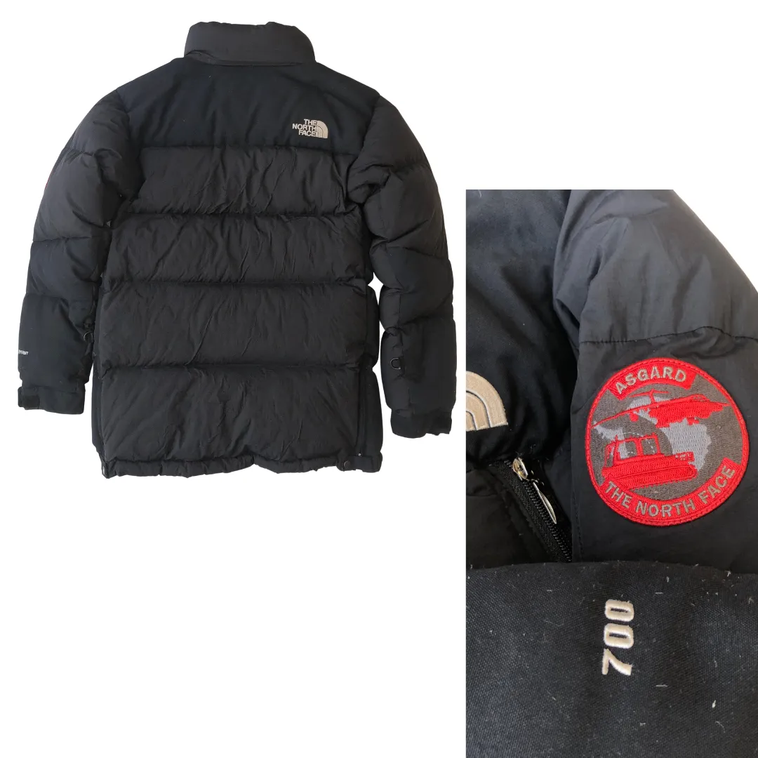 The North Face Summit Series Asgard Parka Black Down Puffer Jacket Small/Medium