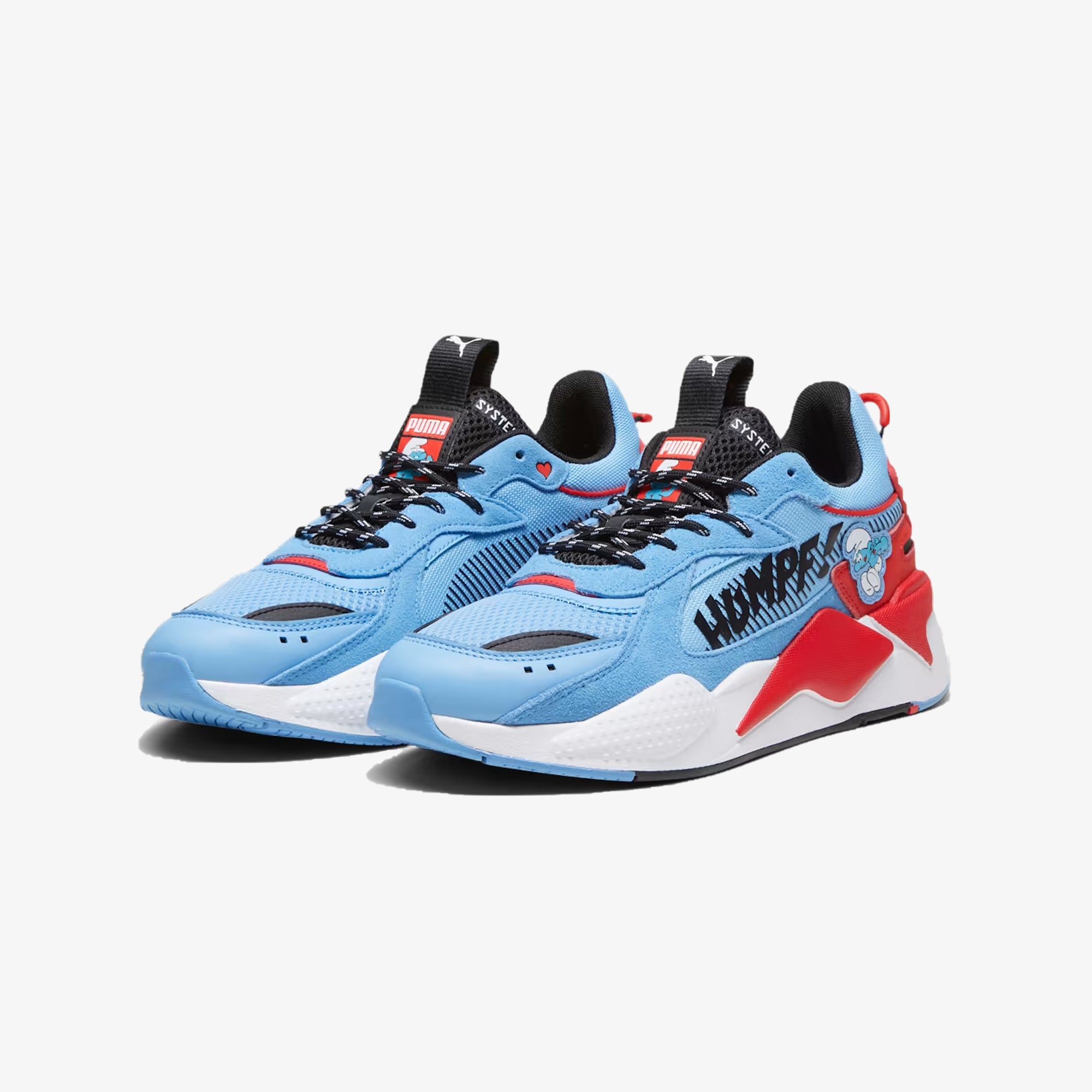 THE SMURFS RS-X 'TEAM LIGHT BLUE/RED'