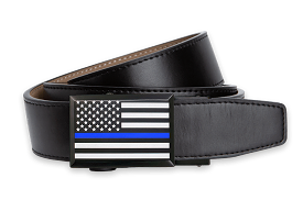 Thin Blue Line Series, 1 3/8 Strap, Dress Belt