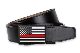 Thin Red Line, 1 3/8 Strap, Dress Belt