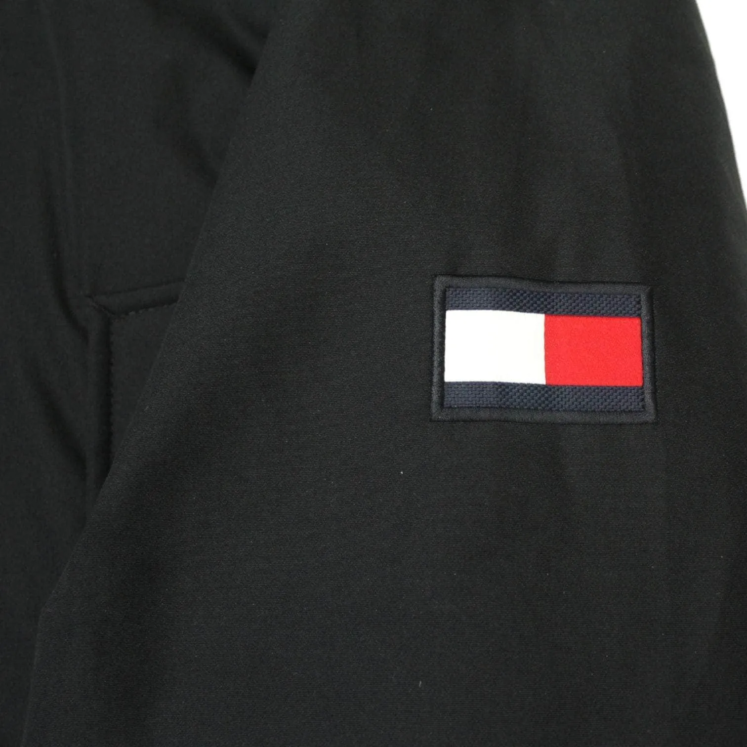 Tommy Hilfiger Black Parka Coat