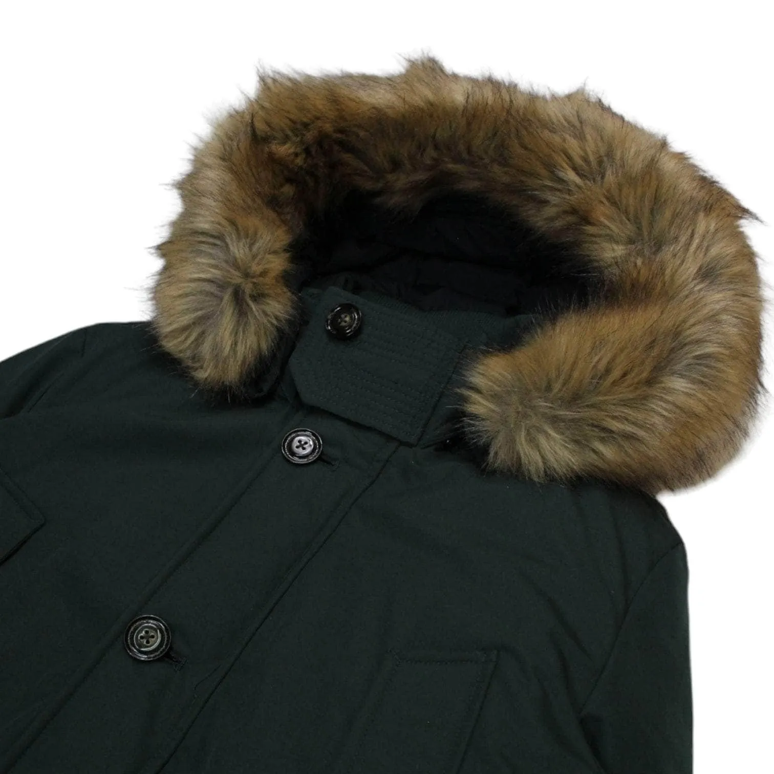 Tommy Hilfiger Forest Green Parka Coat