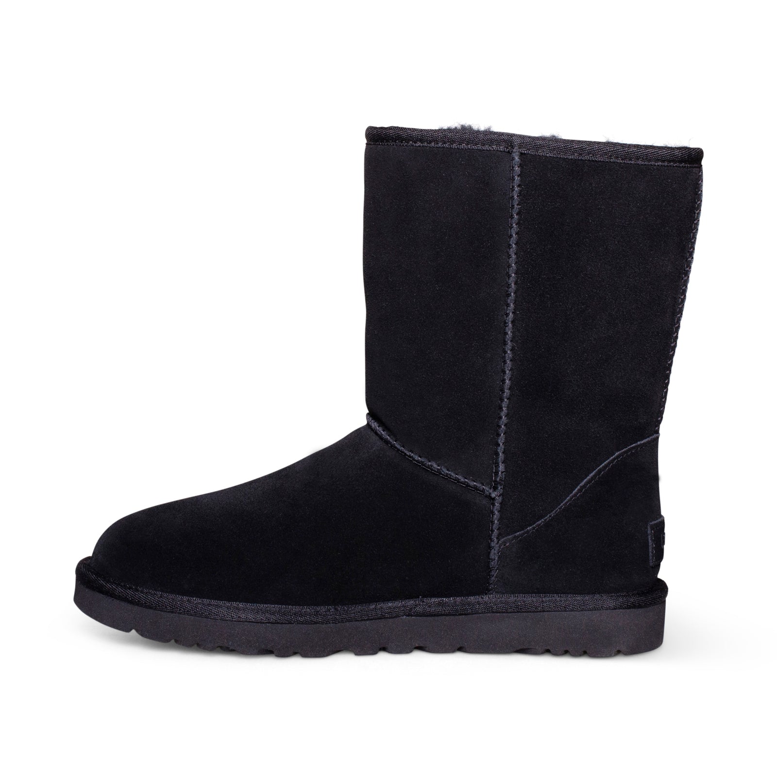 UGG Classic Short Bailey Zip Black Boots - Women's