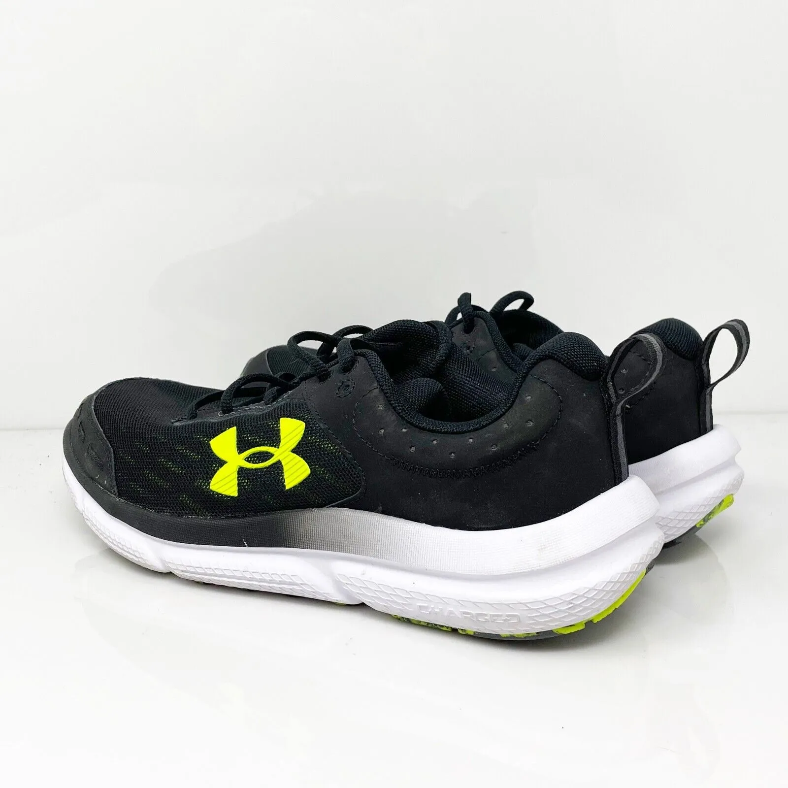 Under Armour Mens Charged Assert 10 3026175-007 Black Running Shoes Sneakers 8