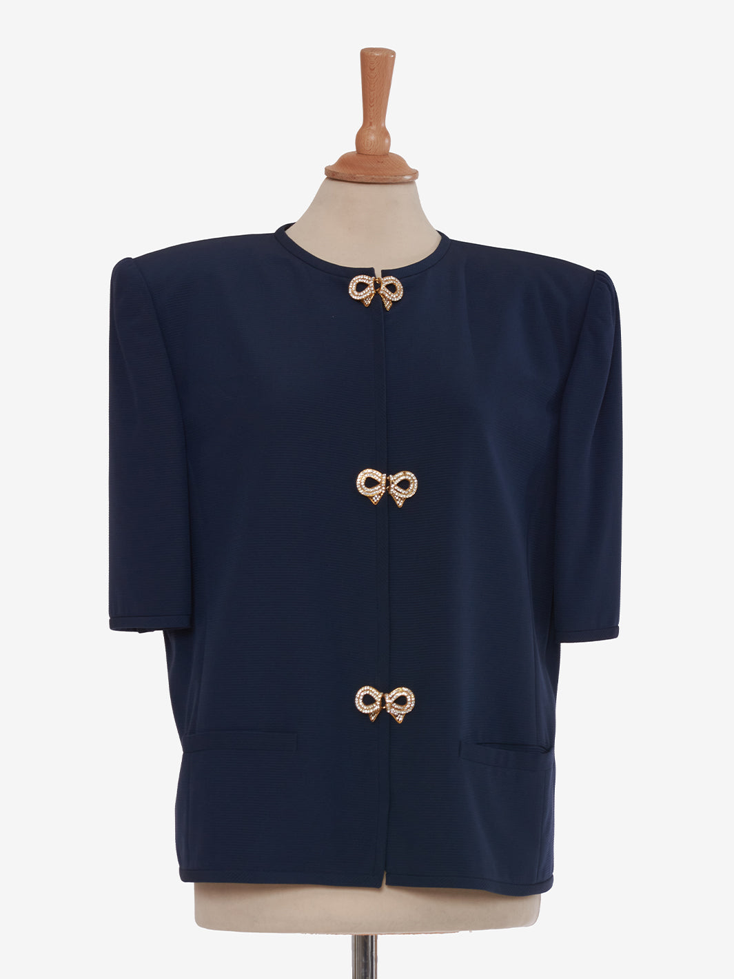 Valentino Night 80s Cotton Tailleur