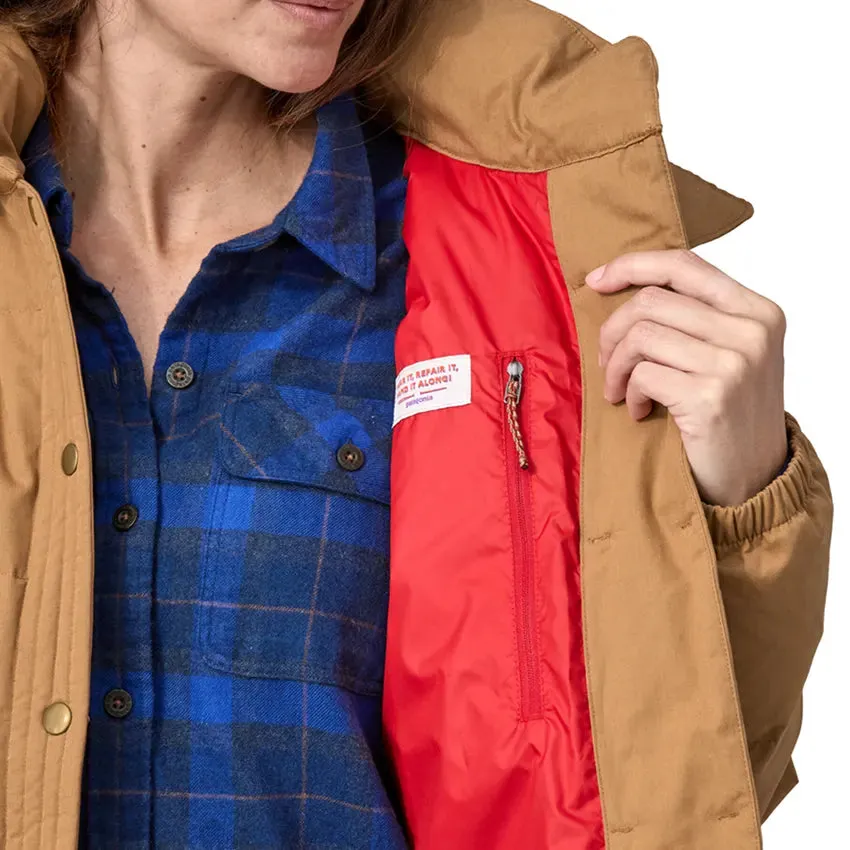 Women's Cotton Down Parka - Nest Brown