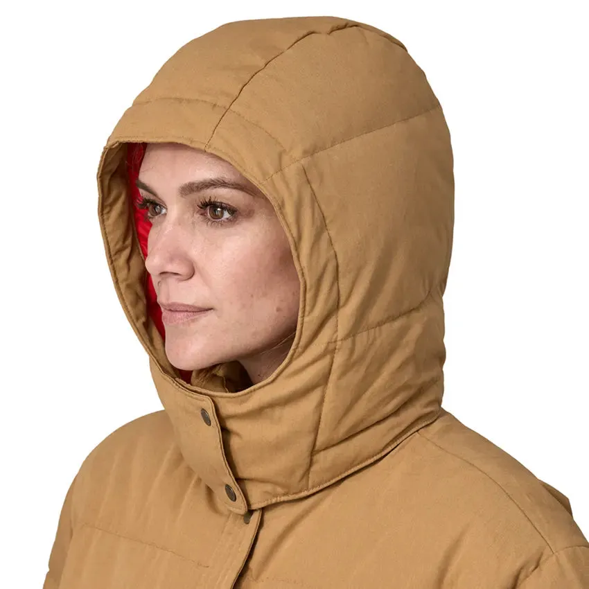 Women's Cotton Down Parka - Nest Brown