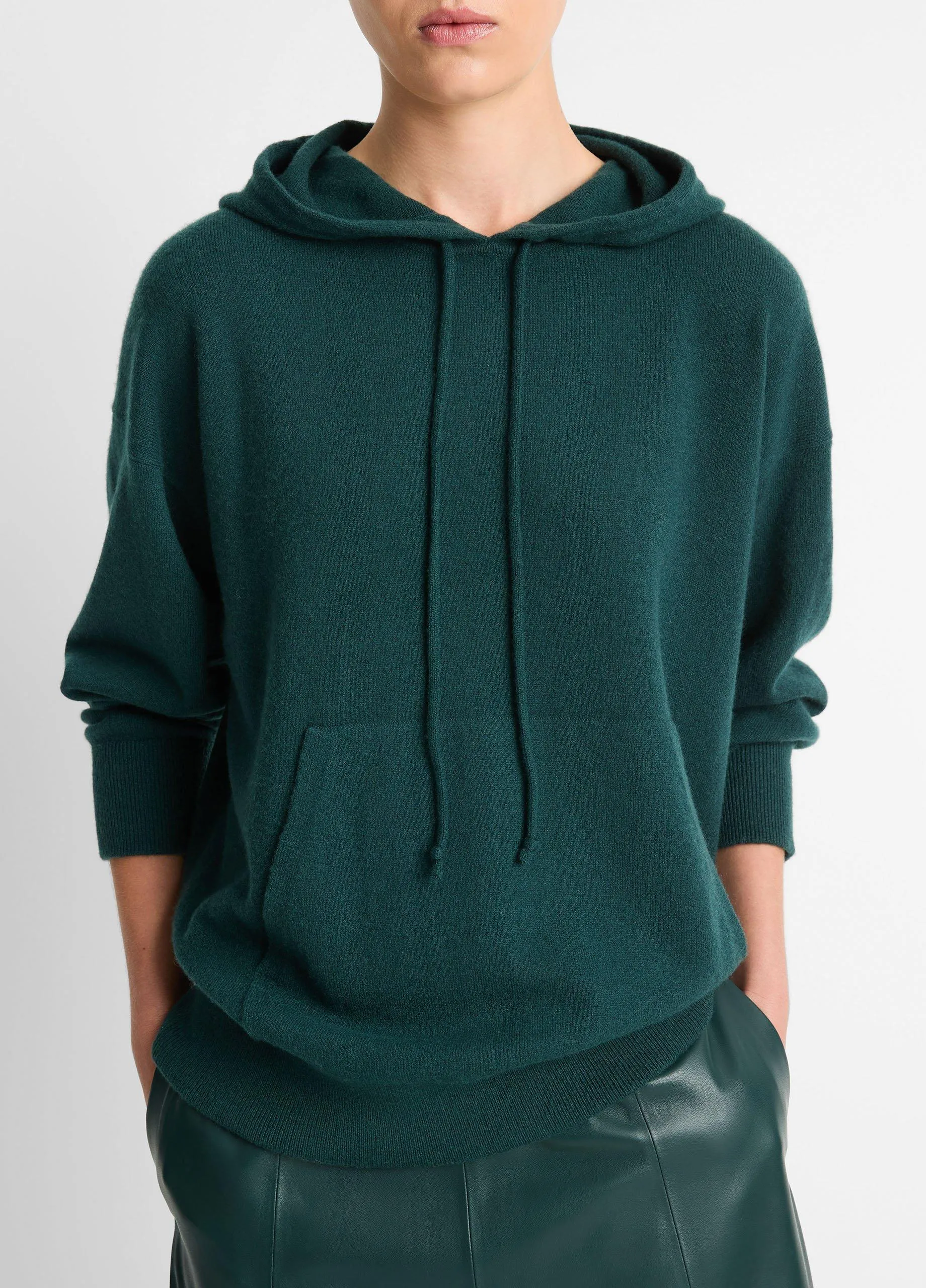 Wool-Blend Oversized Hoodie