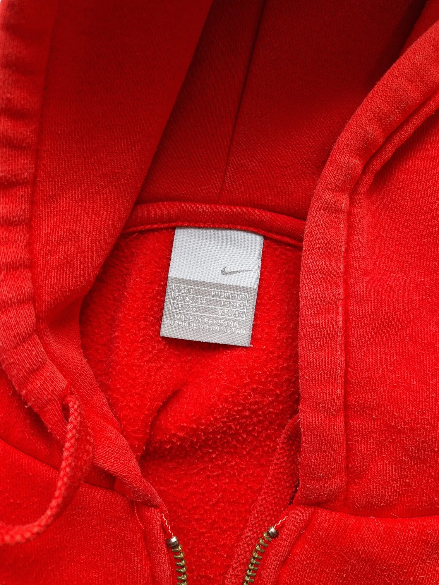 Y2k Nike Full Zip Hoodie - Size Large